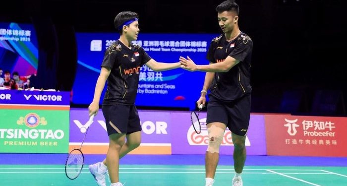 Taipei Open 2025: Dejan/Fadia Singkirkan Wakil Jepang, Tembus Final