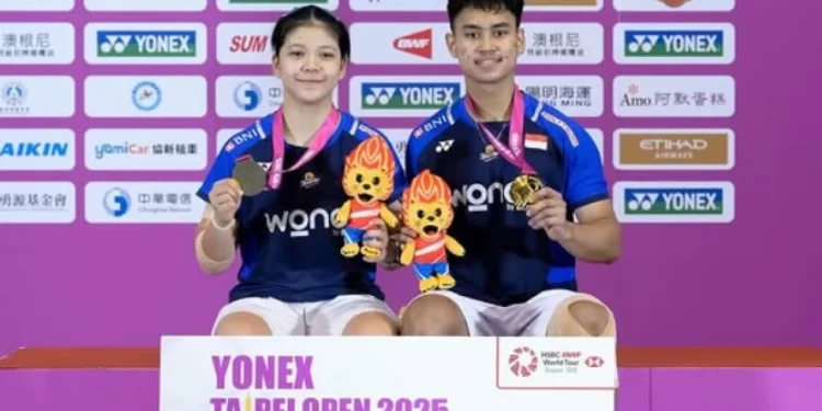 Juara Taipei Open 2025, Jafar/Felisha Bidik Gelar Lebih Bergengsi