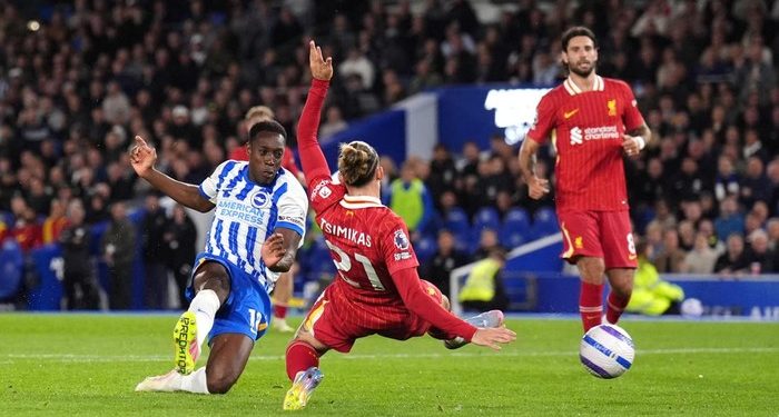Brighton Vs Liverpool: Si Merah Kalah 2-3