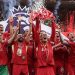 Setelah 35 Tahun, Liverpool Angkat Trofi Liga Inggris Lagi di Depan Fans