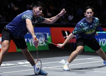 Singapore Open 2025: Sabar/Reza Tumbang di Babak 16 Besar