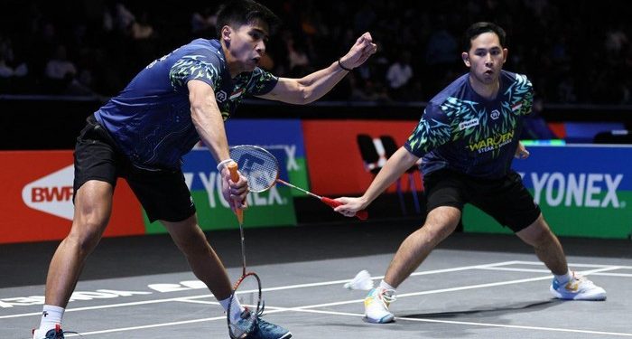Singapore Open 2025: Sabar/Reza Tumbang di Babak 16 Besar