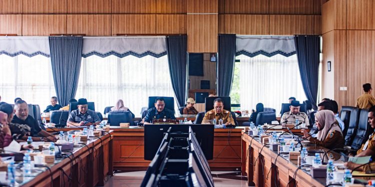 Banggar DPRD dan TAPD Kalsel Bahas Rancangan KUPA dan PPAS APBD-P Tahun 2025