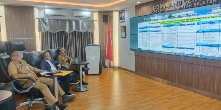 Bahas Program Strategis, Pemprov Kalsel Ikuti Rakor Pengendalian Inflasi Bersama Kemendagri
