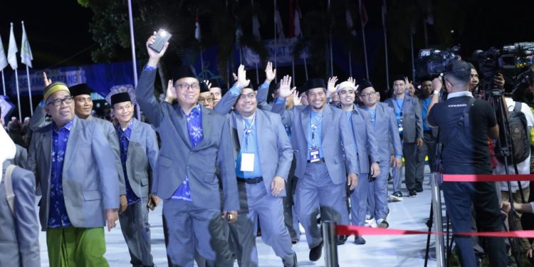 Kafilah Tanbu Semarakkan Pembukaan MTQN Ke-36 Kalsel di Kabupaten Banjar