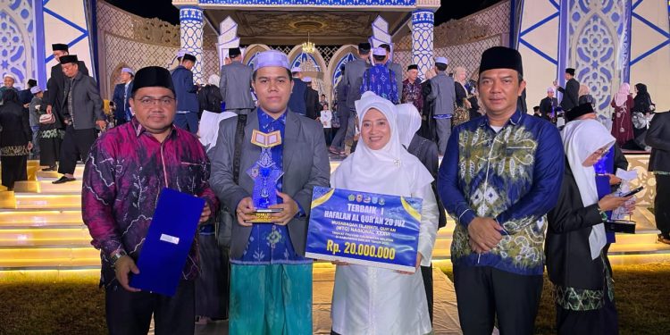 Peringkat Tanbu Melesat Tajam, Raih Juara 3 MTQN Ke XXXVI Kalsel