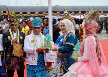 Bupati Kotabaru Pimpin Upacara  Hari Lahir Pancasila Tahun 2025