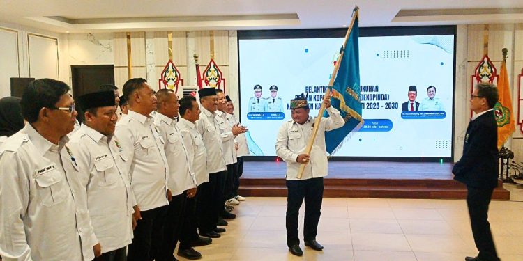 Pelantikan Dekopinda Kabupaten Kapuas 2025-2030