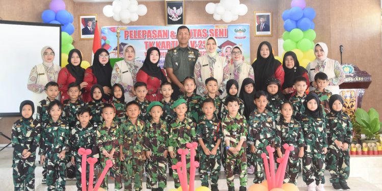 Pentas Seni TK Kartika V-25 Barabai Meriah, Dandim 1002/HST: Fondasi Penting untuk Masa Depan Bangsa