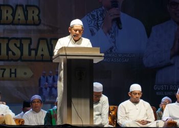 Tabligh Akbar 1 Muharram, Bupati HST Ajak Warga Hijrah Menuju Kebaikan
