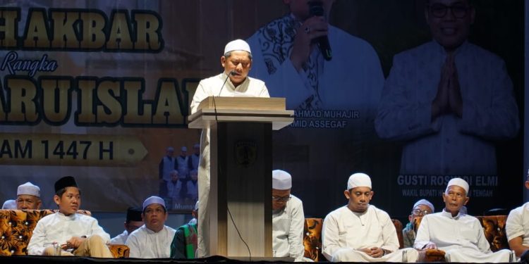 Tabligh Akbar 1 Muharram, Bupati HST Ajak Warga Hijrah Menuju Kebaikan