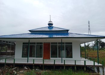 Rehab Langgar Darussalam di Pengambau Hilir Luar Tuntas, Siap Diserahkan kepada Masyarakat