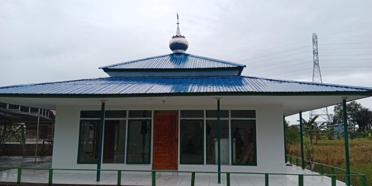 Rehab Langgar Darussalam di Pengambau Hilir Luar Tuntas, Siap Diserahkan kepada Masyarakat