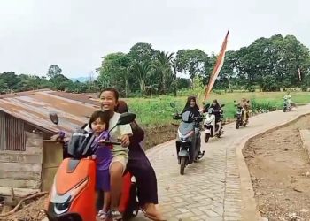 Warga Pengambau Hilir Luar Nikmati Jalan Baru Program TMMD