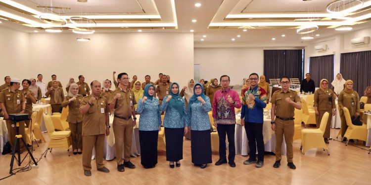 Perkuat Tugas dan Fungsi, Pemkab Kotabaru Gelar Rakor Pembina Posyandu