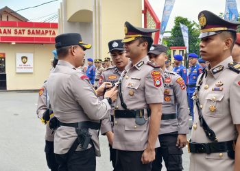 Sertijab, Wakapolres Kotabaru dan Sejumlah Pejabat Utama Berganti