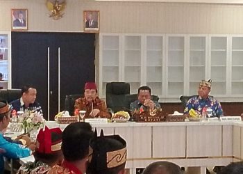 Bupati Kapuas Sambut Kunjungan Agustin Teras Narang