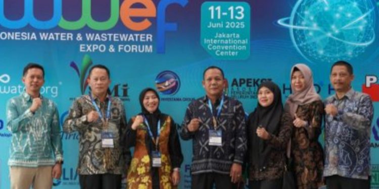 Wujudkan Transformasi Air Minum, Pemkab Tanbu Hadiri IWWEF 2025
