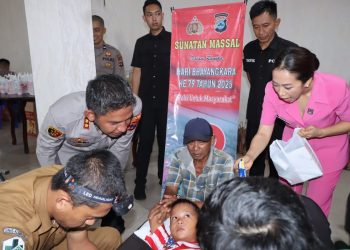 Polres HST Gelar Lima Kegiatan Sosial di Momen Hari Bhayangkara