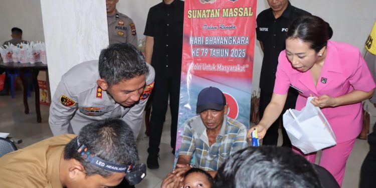 Polres HST Gelar Lima Kegiatan Sosial di Momen Hari Bhayangkara