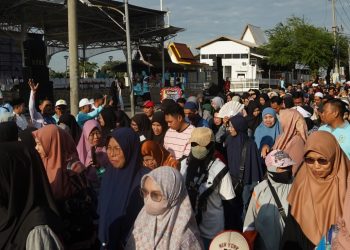 Ribuan Warga Banjarmasin Meriahkan Jalan Sehat di Momen Tahun Baru Islam