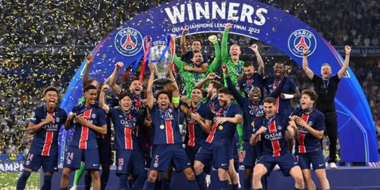 PSG Sempat Nyaris Tersingkir, Kini Juara Liga Champions