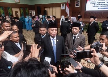 Puluhan Pejabat Eselon II Dirotasi, Gubernur Muhidin: Kami Pantau Kinerja 6 Bulan ke Depan