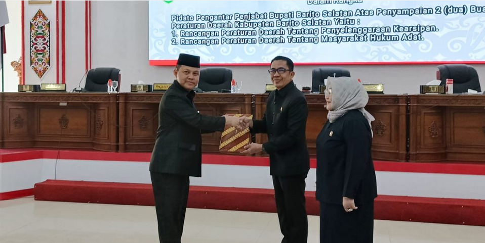 DPRD Barsel Siap Bahas Dua Raperda Usulan Eksekutif