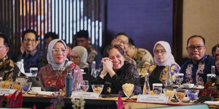 Rakor Gubernur Daerah Penghasil SDA, Hasnuryadi Ajak Gali Sumber Energi Terbarukan