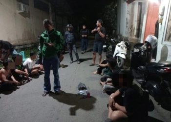 Polsek Banjarmasin Selatan Amankan 16 Remaja Mabuk-mabukan