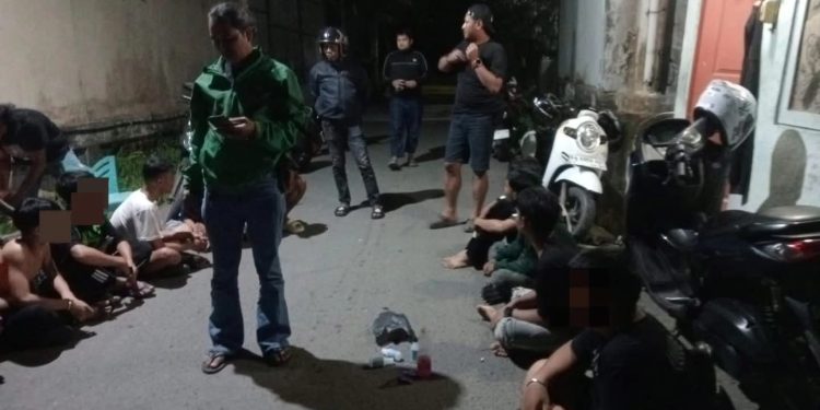 Polsek Banjarmasin Selatan Amankan 16 Remaja Mabuk-mabukan
