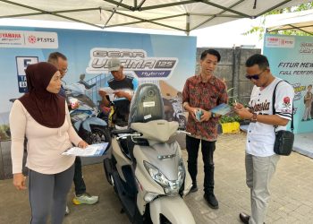Attack Kampung! Yamaha Gear Ultima 125 Hybrid Hadir di Komplek Idaman State Banjarbaru