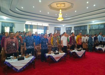 Terkait Tata Kelola Anggaran Desa, Pemkab HST Teken MoU dengan Kejari dan Bank Kalsel