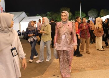 Andi Irmayani Rudi Latif Hadiri Puncak Perayaan HUT Ke-45 Dekranas di Balikpapan