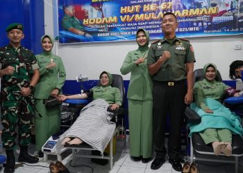 Kodim 1002 dan Yonif 621 Gelar Donor Darah