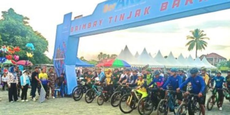 Laskar Merah Putih Gelar Fun Bike di Momen HUT Ke-5