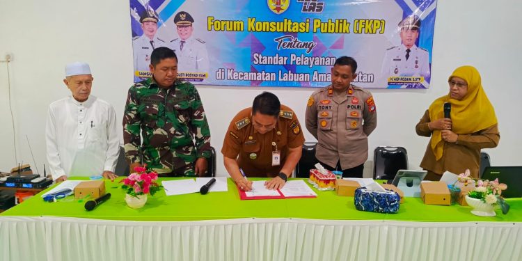 Kecamatan LAS Gelar Forum Konsultasi Publik, Ini yang Dibahas