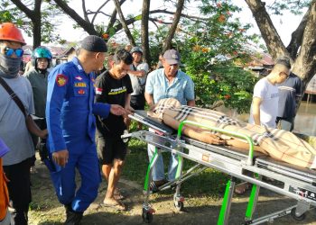 Warga Belitung Darat Tenggelam di Sungai Landas Jafri Zam-Zam