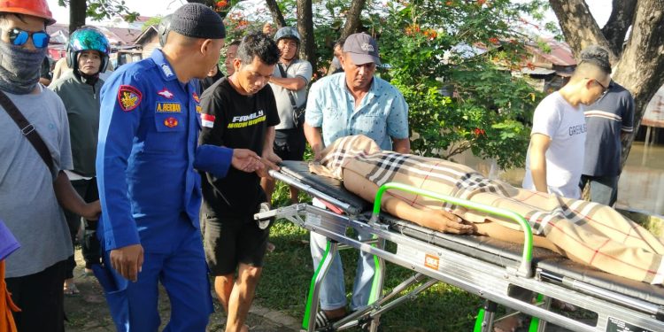 Warga Belitung Darat Tenggelam di Sungai Landas Jafri Zam-Zam