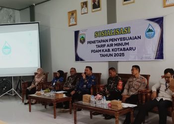 PDAM Kotabaru Sosialisasikan Penyesuaian Kenaikan Tarif Baru
