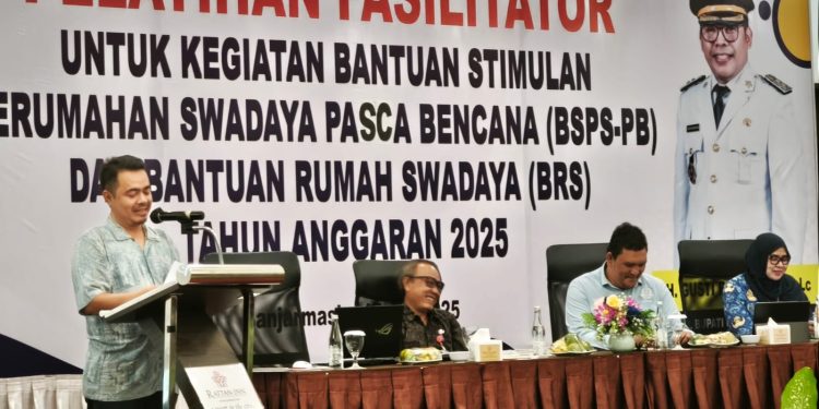 Dinas Perkim HST Gelar Pelatihan Fasilitator Bantuan Rumah Swadaya