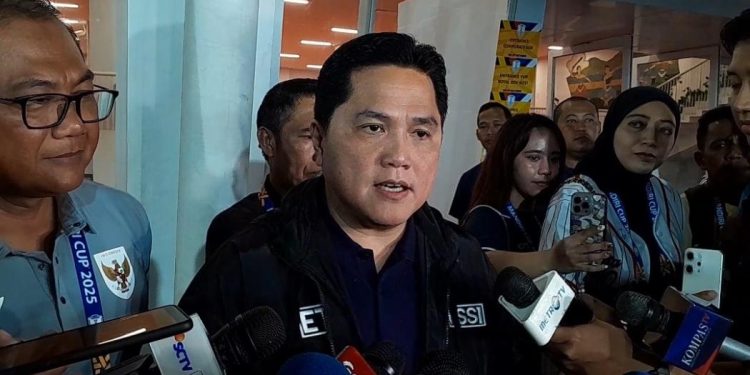 Timnas Indonesia U-23 Vs Brunei Sepi Penonton, Erick Thohir Bilang Begini