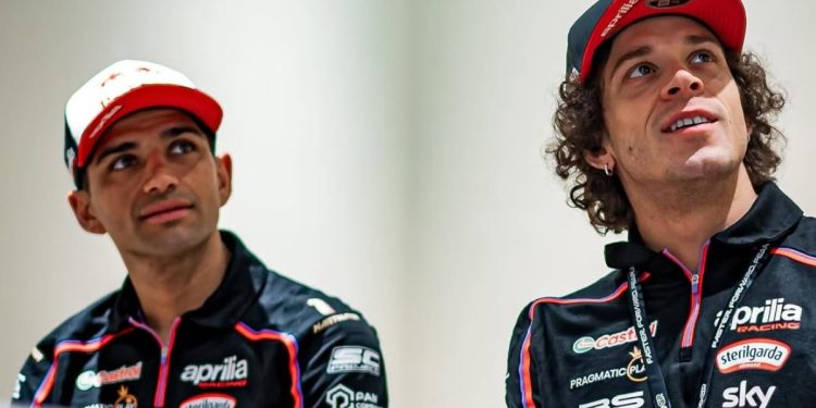 Jorge Martin Absen, Marco Bezzecchi Nyalakan Harapan Aprilia Racing di MotoGP 2025