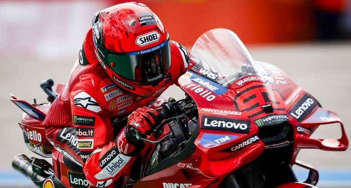 Hasil Practice MotoGP Ceko: Marc Marquez Terbaik, Bagnaia ke-13