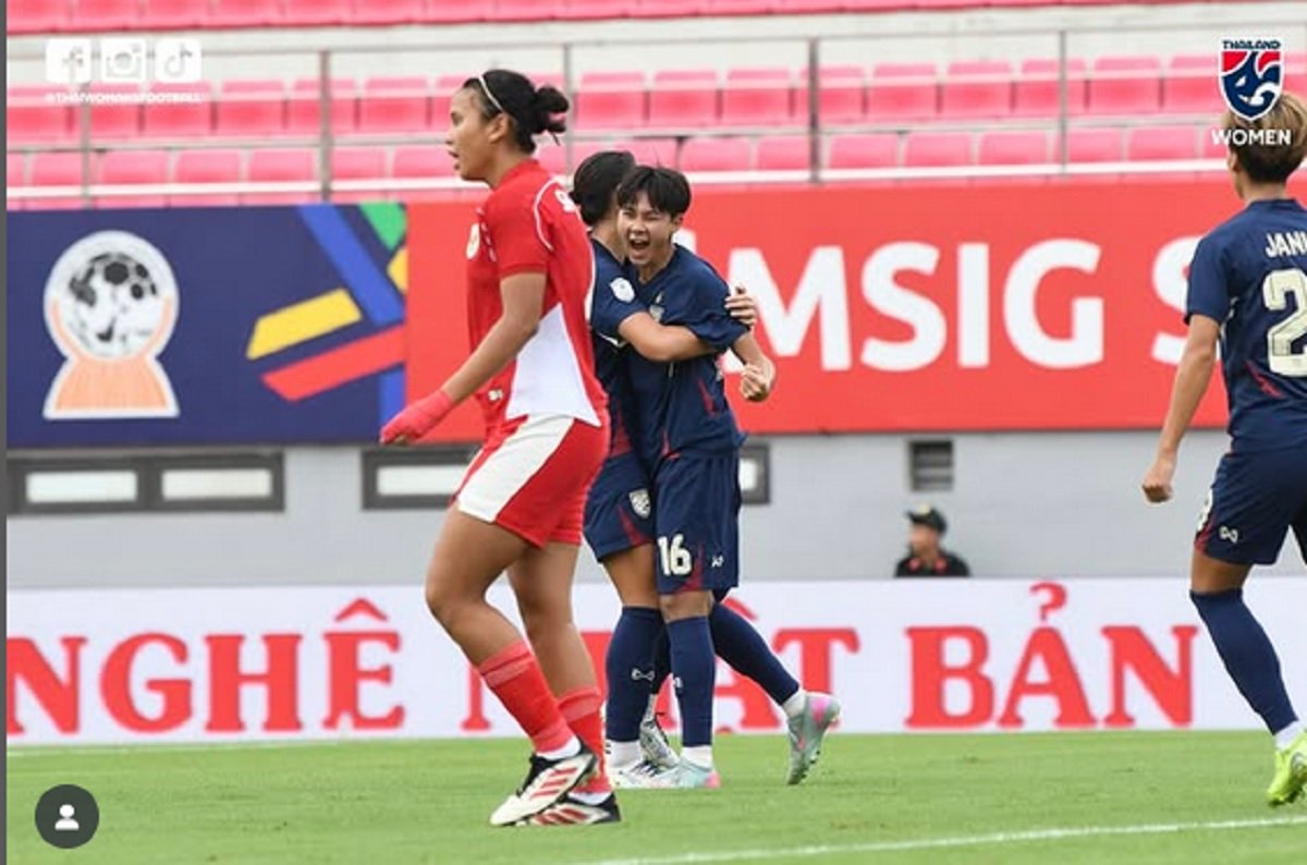 Piala AFF Wanita 2025: Indonesia Digebuk Thailand 7-0