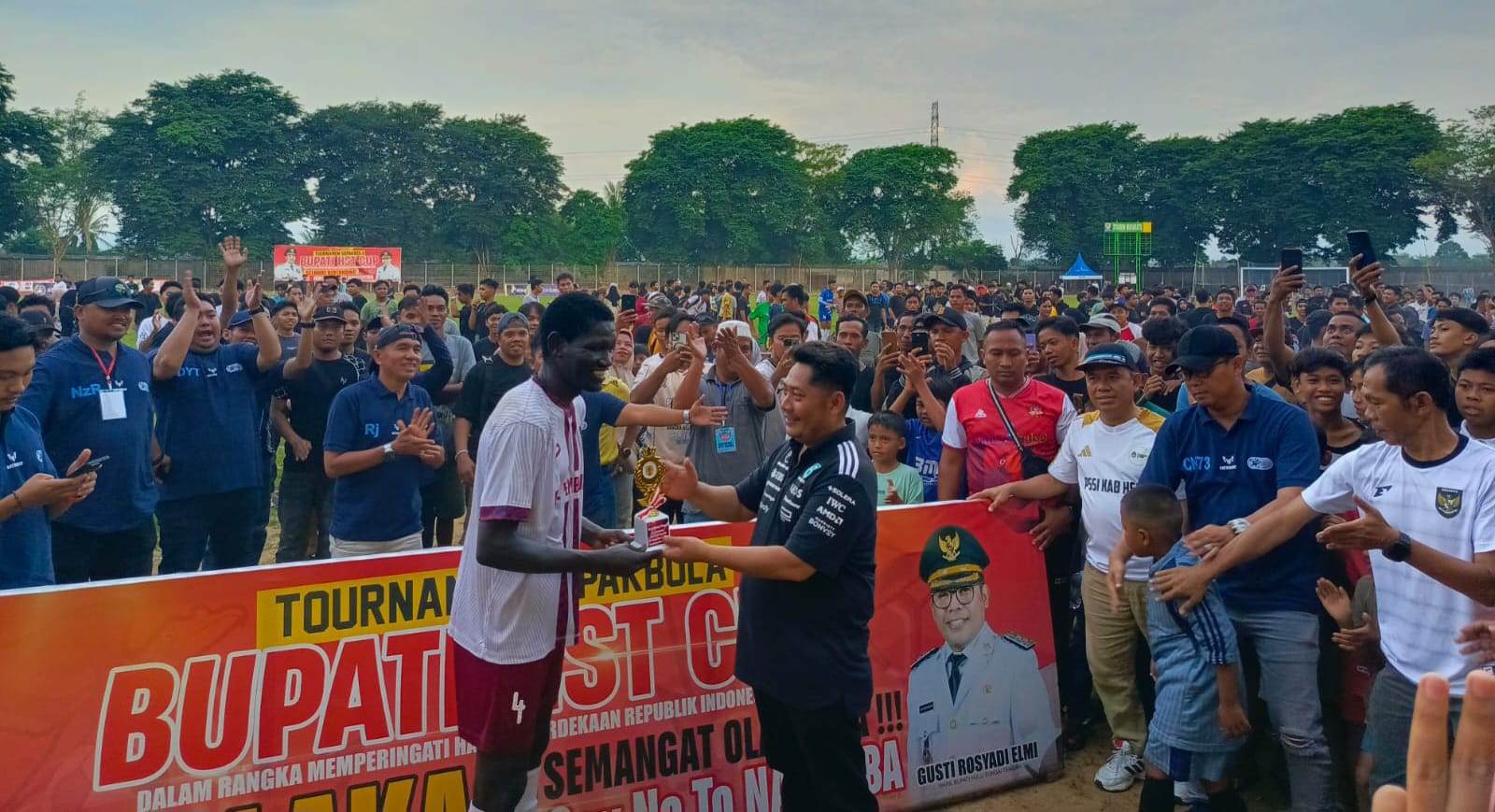 Persada Anduhum Melaju ke Final Piala Bupati HST Cup 2025