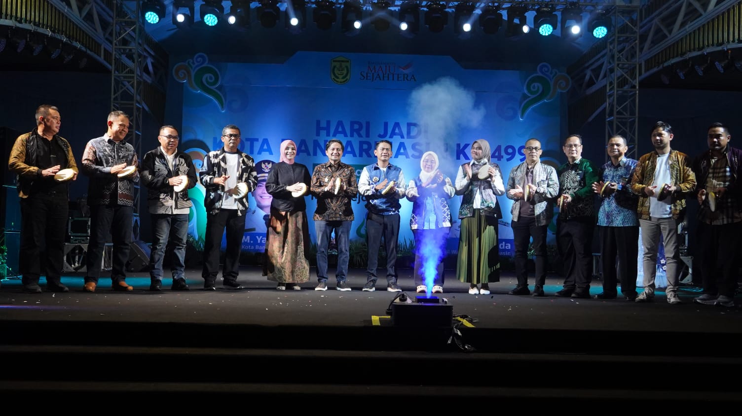 Kick Off Harjad Ke-499 Banjarmasin, Walikota Yamin Serukan Semangat Gawi Sabumi