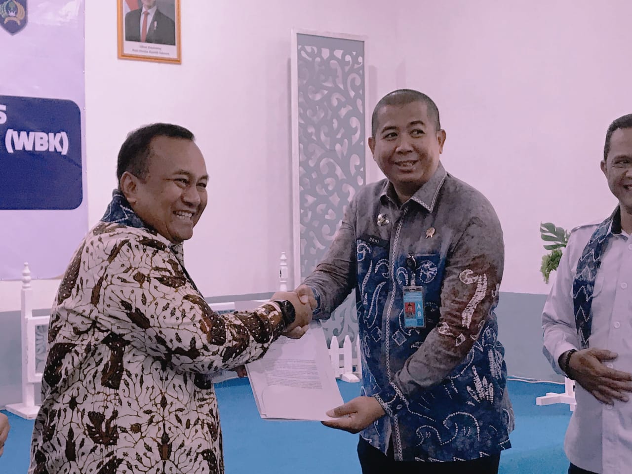 Lapas Kotabaru Terima Verifikasi Lapangan Tim Penilai Mandiri