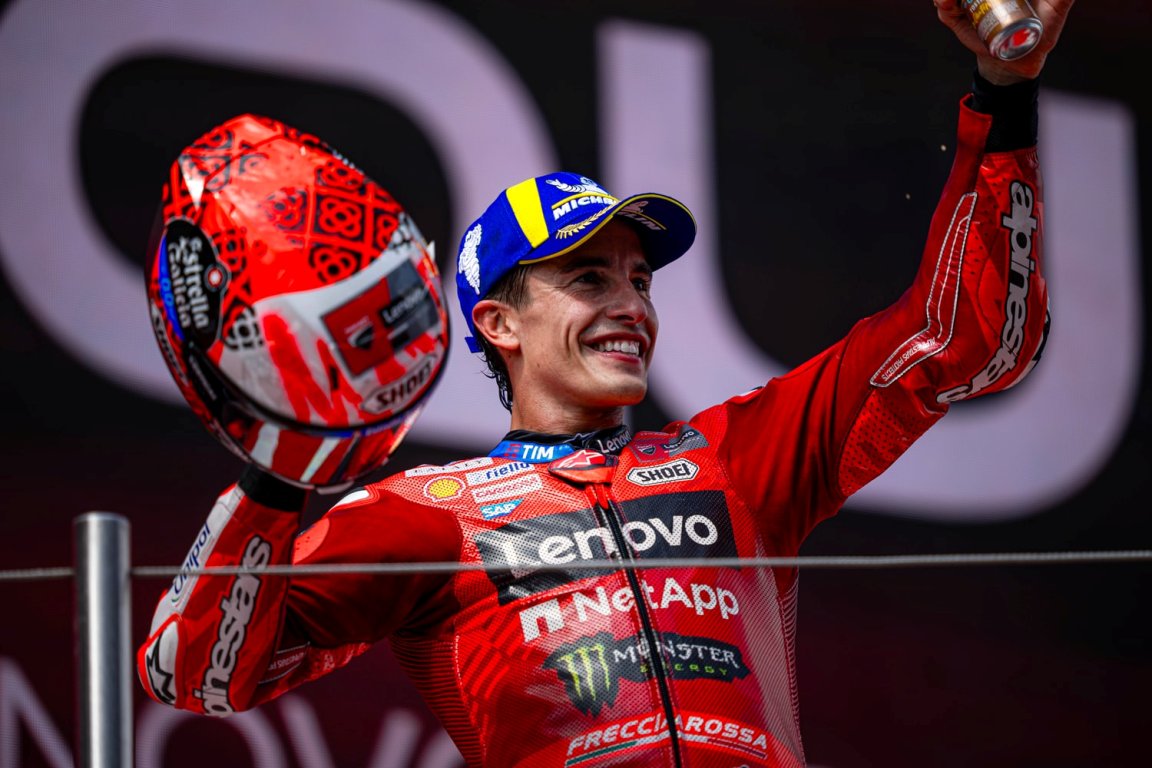Ducati Tak Masalah Marc Marquez Gagal Menang MotoGP Catalunya 2025