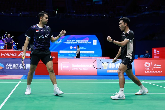 Hasil China Masters 2025: Fajar/Fikri Lanjut ke Semifinal!